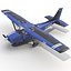cessna 172 rigged 3d max