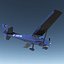 cessna 172 rigged 3d max