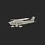 cessna 172 rigged 3d max