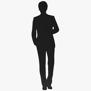 3ds man suit silhouette