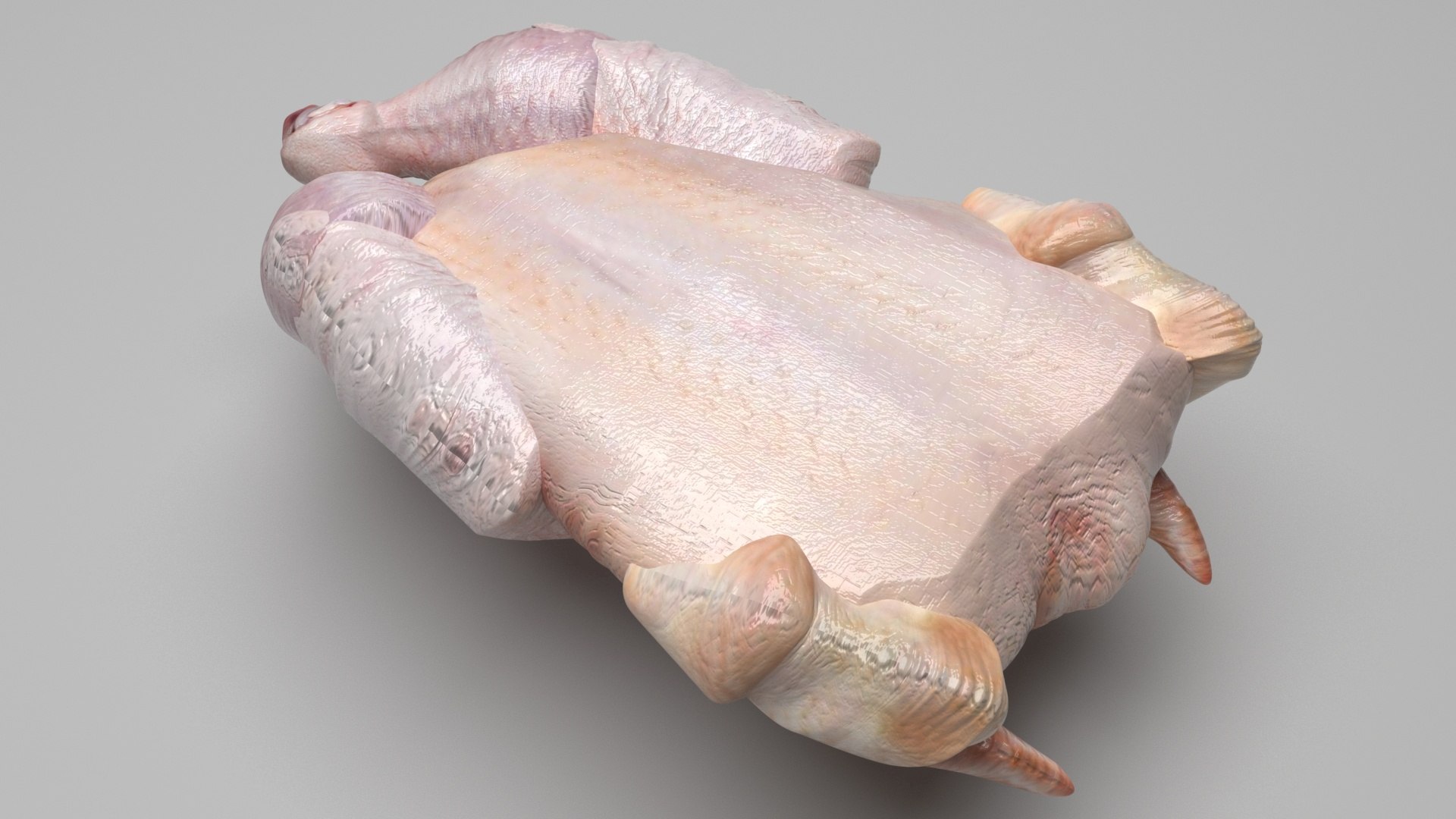 Whole Chicken Model - TurboSquid 2249657