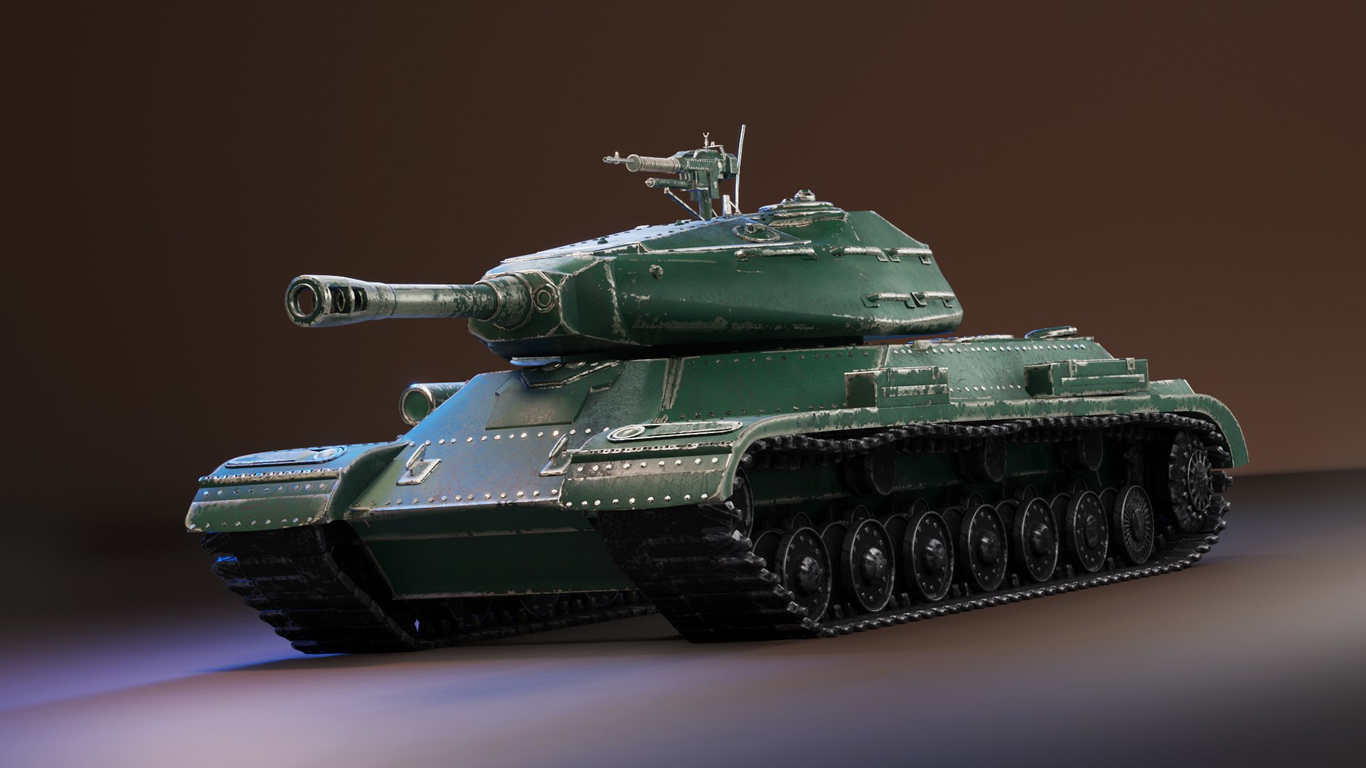 Tank Model - TurboSquid 1684359