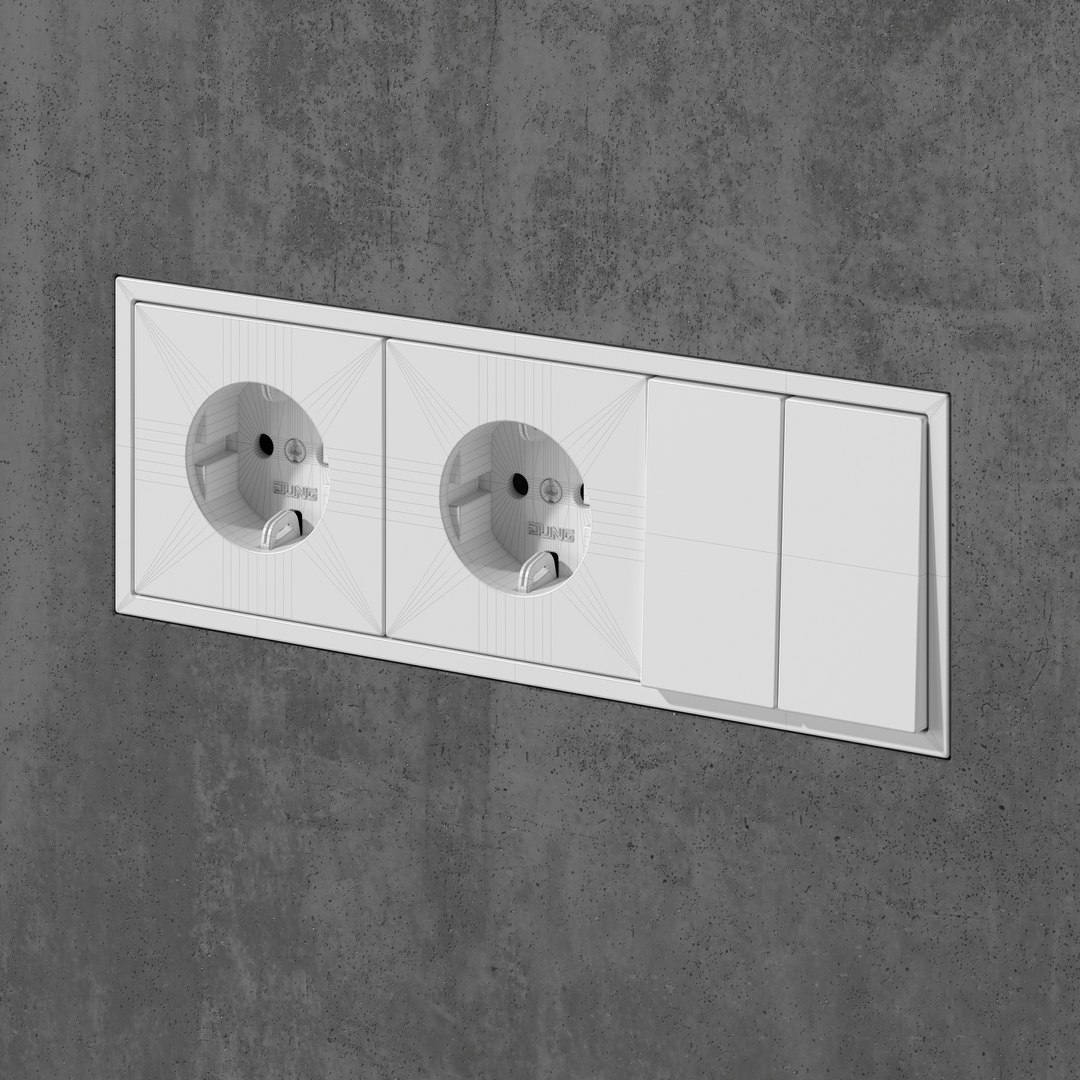 3D JUNG LS ZERO  Switches and Sockets kit 80 items https://p.turbosquid.com/ts-thumb/b5/dDpJNx/v4/preview_ls_zero_beton1_wire/jpg/1669044702/1920x1080/fit_q87/dd4586654959625acab4d4c93be8038430d906f7/preview_ls_zero_beton1_wire.jpg