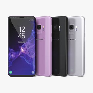 samsung galaxy s9 set design 3D model