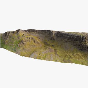 Mountain Cliffs Module - 3D PBR Model2