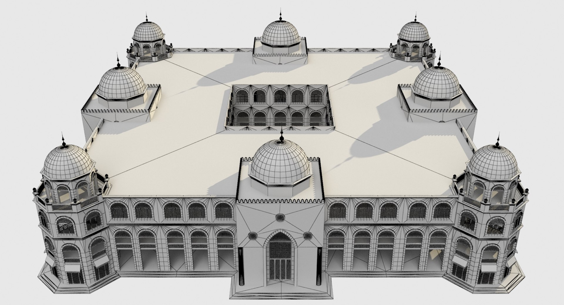 Building Islamic 3D Model - TurboSquid 1173859