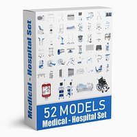 52 Models Medical - Hospital Collection
