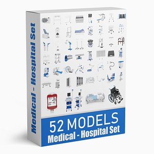 3D medical - hospital 52