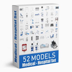 52 Models Medical - Hospital Collection