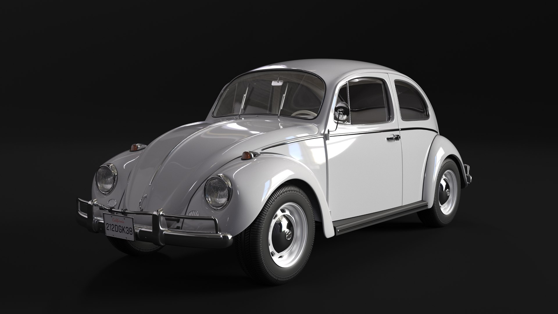 Volkswagen Beetle 3D model - TurboSquid 1960630