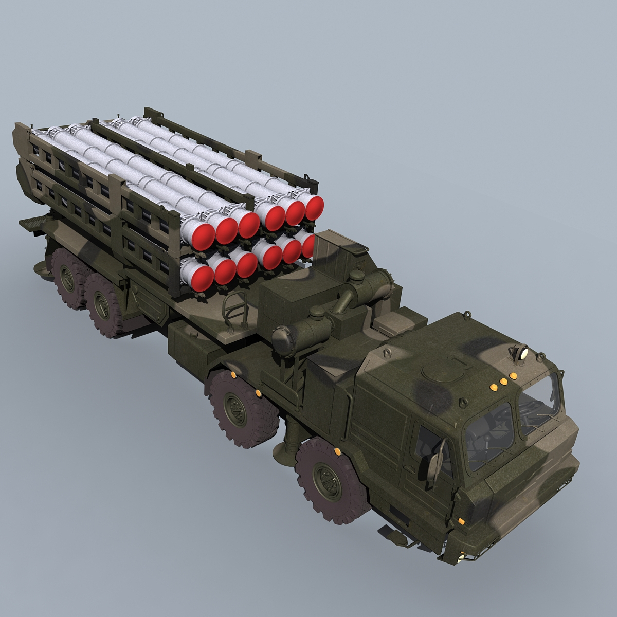 russian sam soviet 3d obj