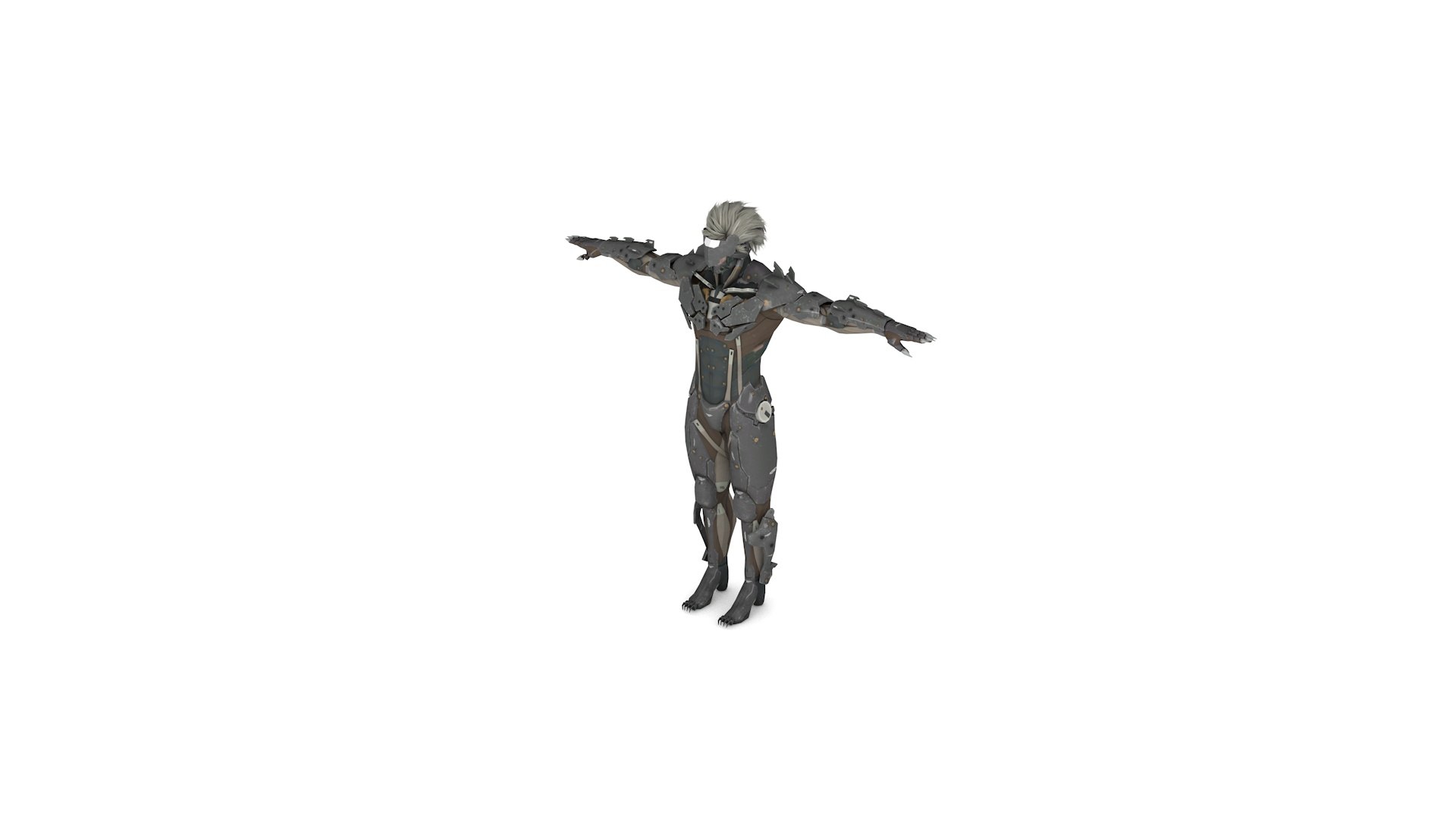 Cyber Raiden 3D - TurboSquid 2076152