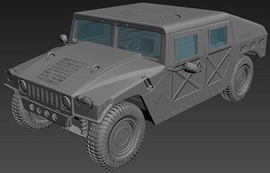 3D model hummer