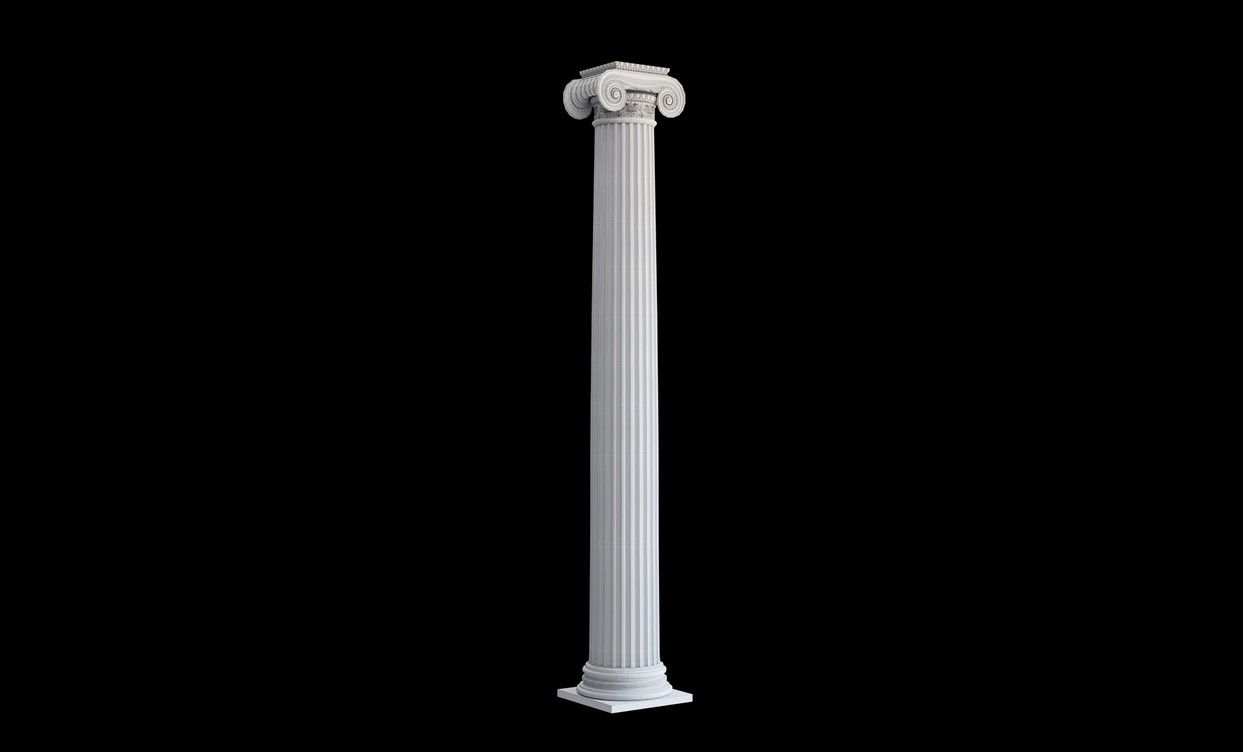 3D Round ionic column https://p.turbosquid.com/ts-thumb/b5/uAJECm/oD/img.present.shot.45copy/jpg/1645627857/1920x1080/fit_q87/869c9c9d398636eed1a660ac3f4ed78d45d56fa7/img.present.shot.45copy.jpg