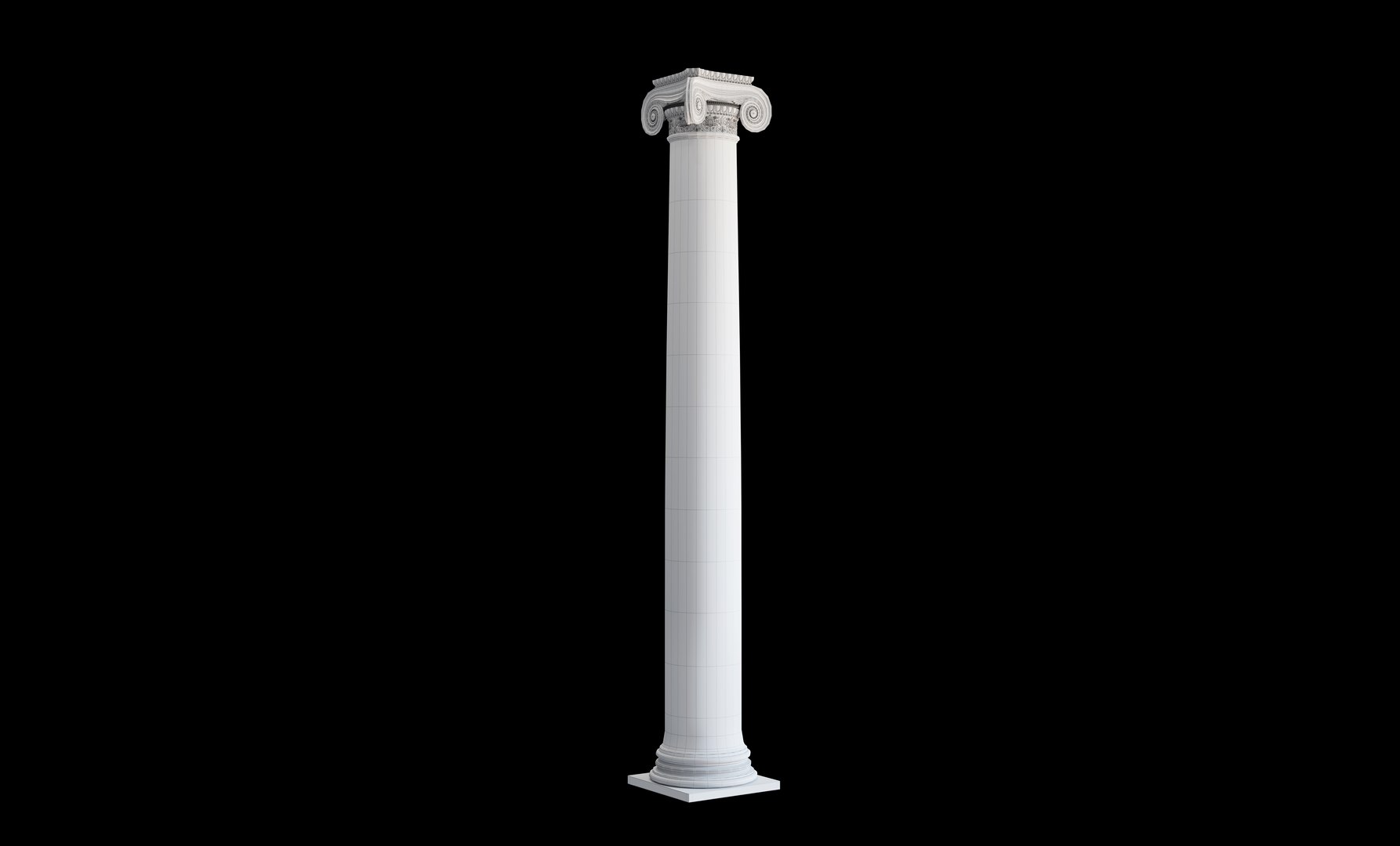 3D Round ionic column https://p.turbosquid.com/ts-thumb/b5/uAJECm/sB/img.present.shot.37copy/jpg/1645627839/1920x1080/fit_q87/f23ea1d7dbc5038d39179b796dfe87376d95165f/img.present.shot.37copy.jpg