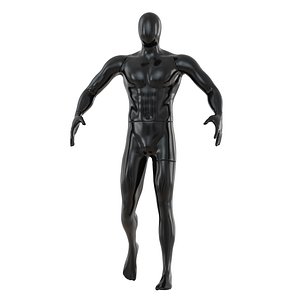 faceless sports mannequin 136 model