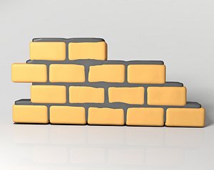 Brick Wall 3d icon