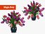 mazzo di tulipani modello 3d per unity Modello 3D low-poly