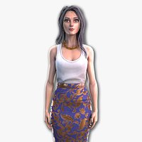 Woman rigged