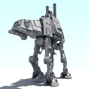 3ds max steampunk at-at