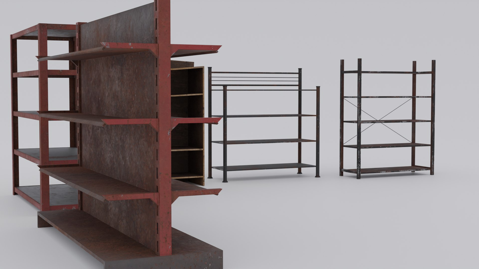 Free Storage Racks Model - TurboSquid 2001926