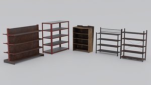 Storage racks model