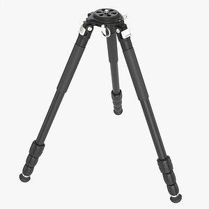 3D Carbon fiber camera tripod 02