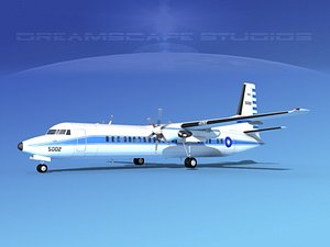 3d fokker aircraft