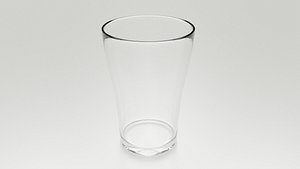 3D model glass cup