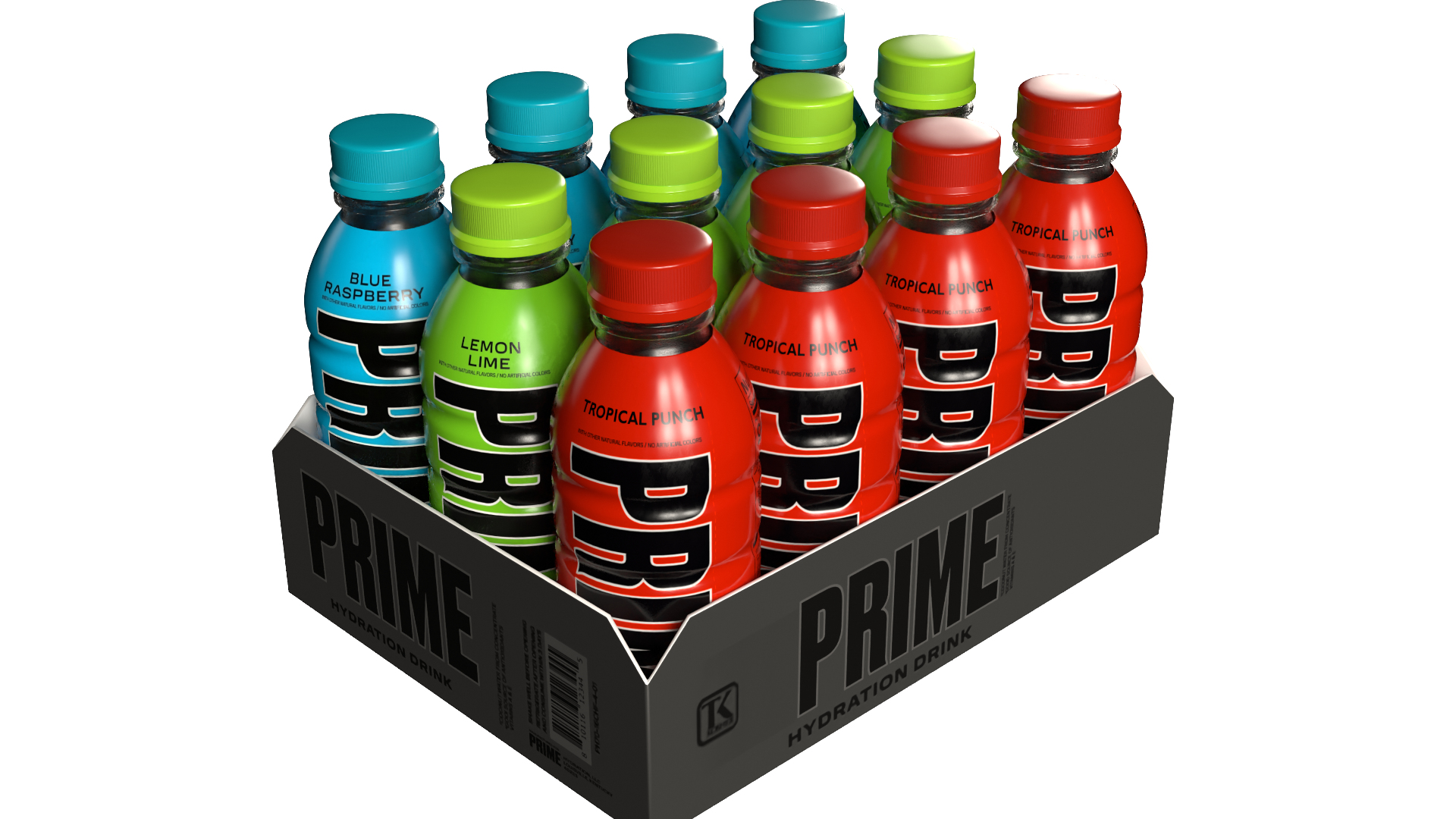 Prime Energy Drink Bottles Model - Turbosquid 2334621