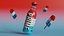Коллекция из 16 бутылок энергетического напитка Prime Hydration