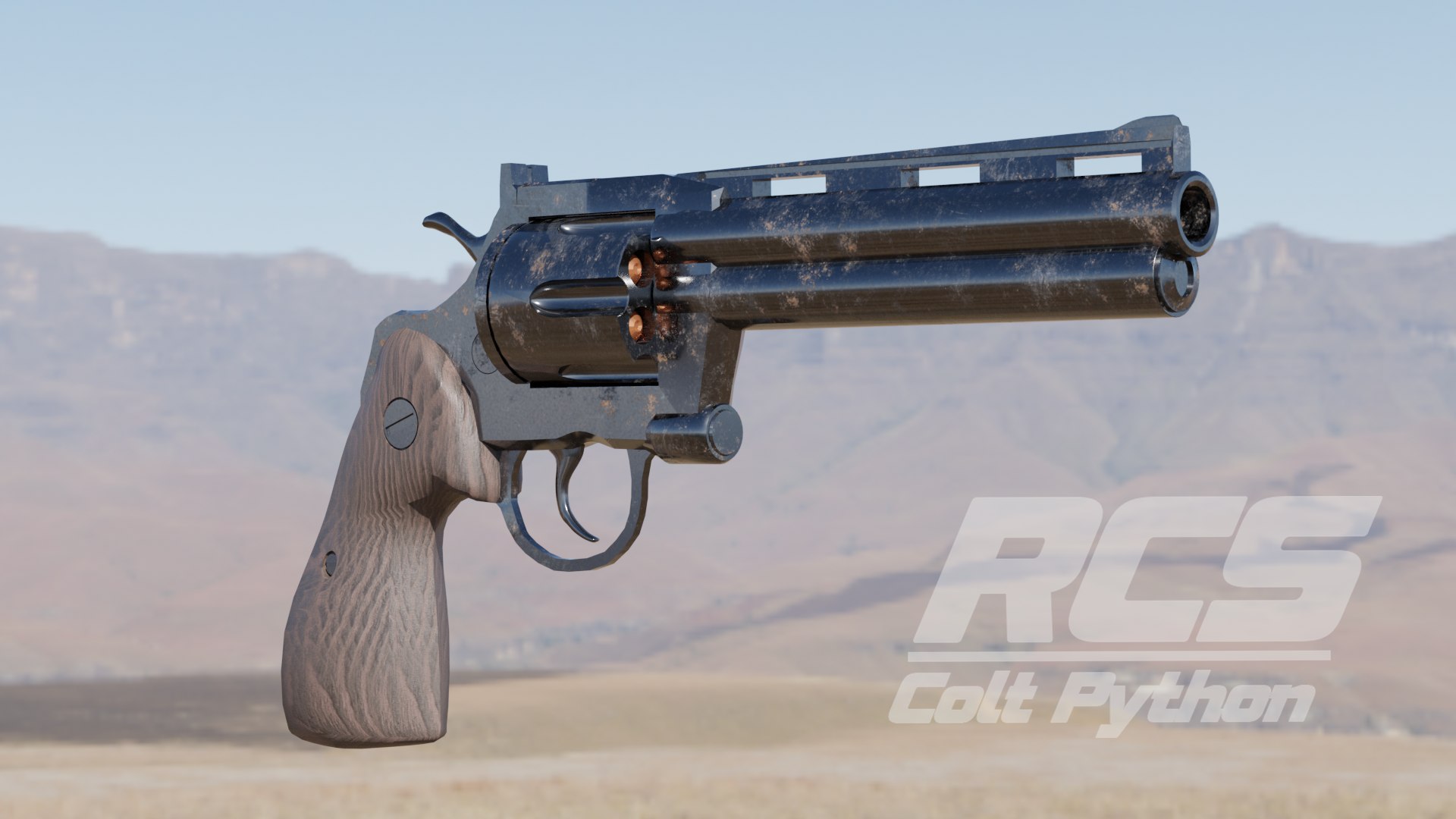 3D Colt Python - LOW POLY - TurboSquid 2021577
