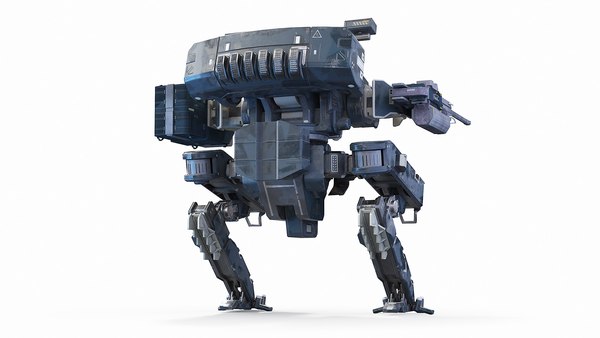 3d 3d Assault Mech Model Turbosquid 1915924