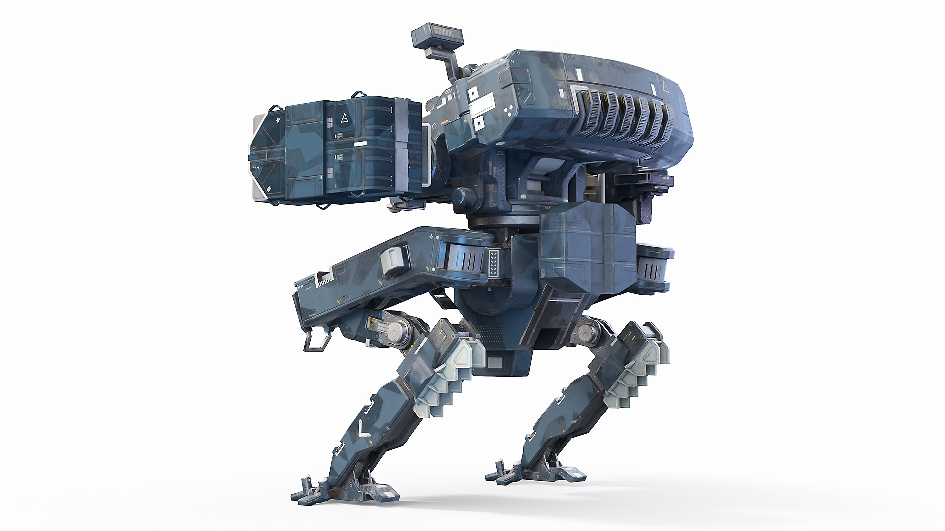 3d 3d Assault Mech Model Turbosquid 1915924