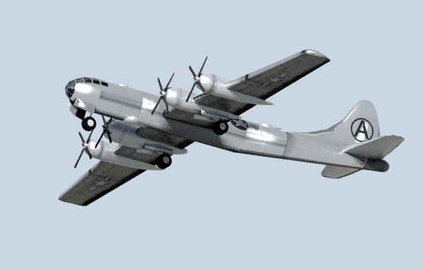 B-29スーパーフォートレス3Dモデル - TurboSquid 998032