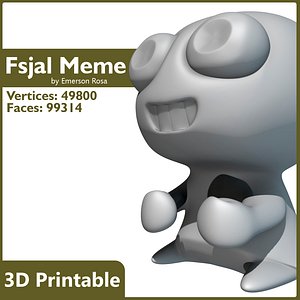 3D Printable - Fsjal Meme