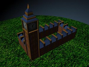 3d big ben model