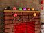 3D model Christmas Fireplace