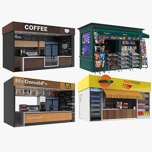 Four Commercial Kiosks