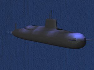 Russian Attack Submarine Akula Class