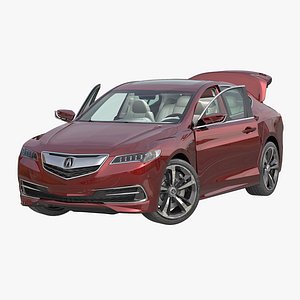 Acura TLX 2015 Rigged