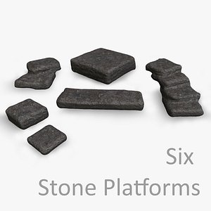 Stone Platforms 3D model