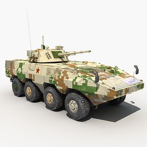 china zbd-09 infantry fighting vehicle 3D