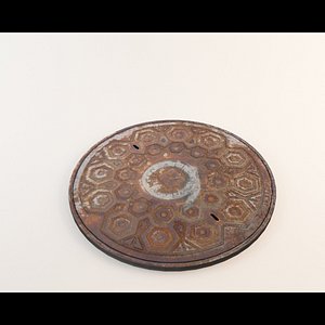 3d manhole hole model