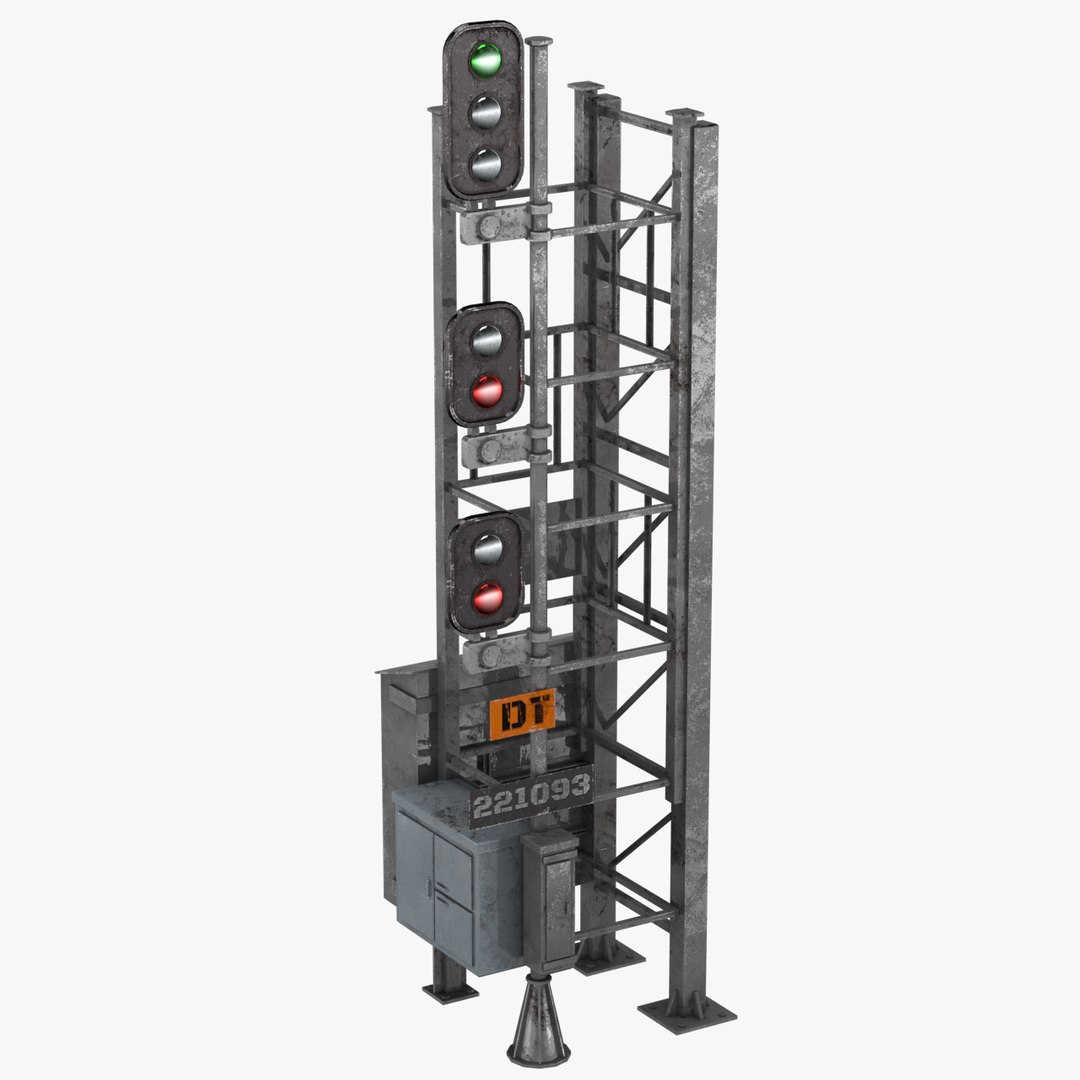 3D Semaphore - TurboSquid 1956747