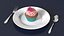 Cupcake on Plate