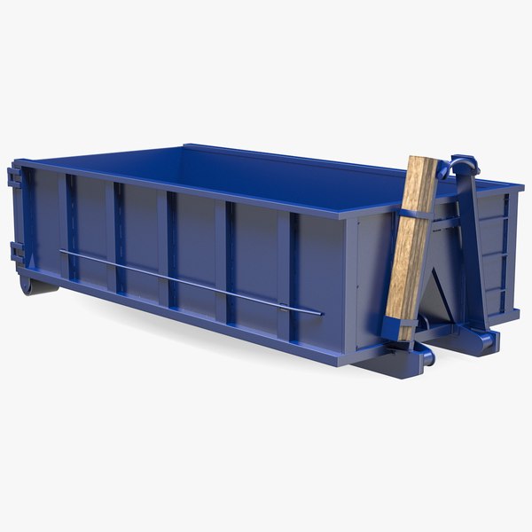 rolloffdumpstercontainer15yardvray3dmode