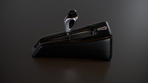 Sci Fi Gear Lever 3D