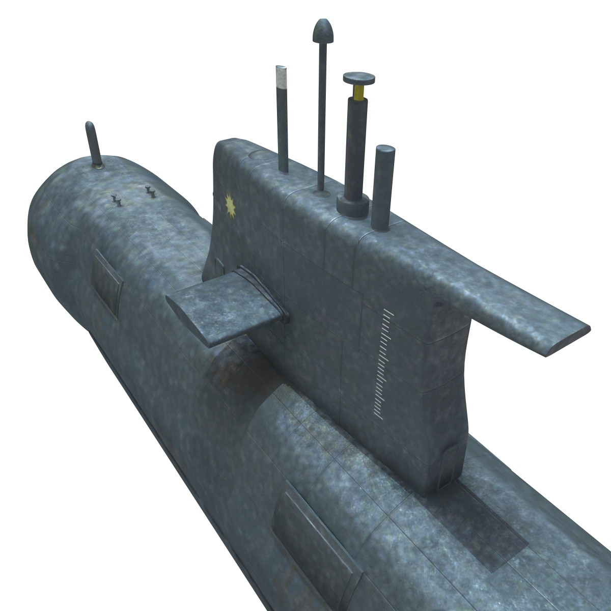 collins class submarine 3d lwo