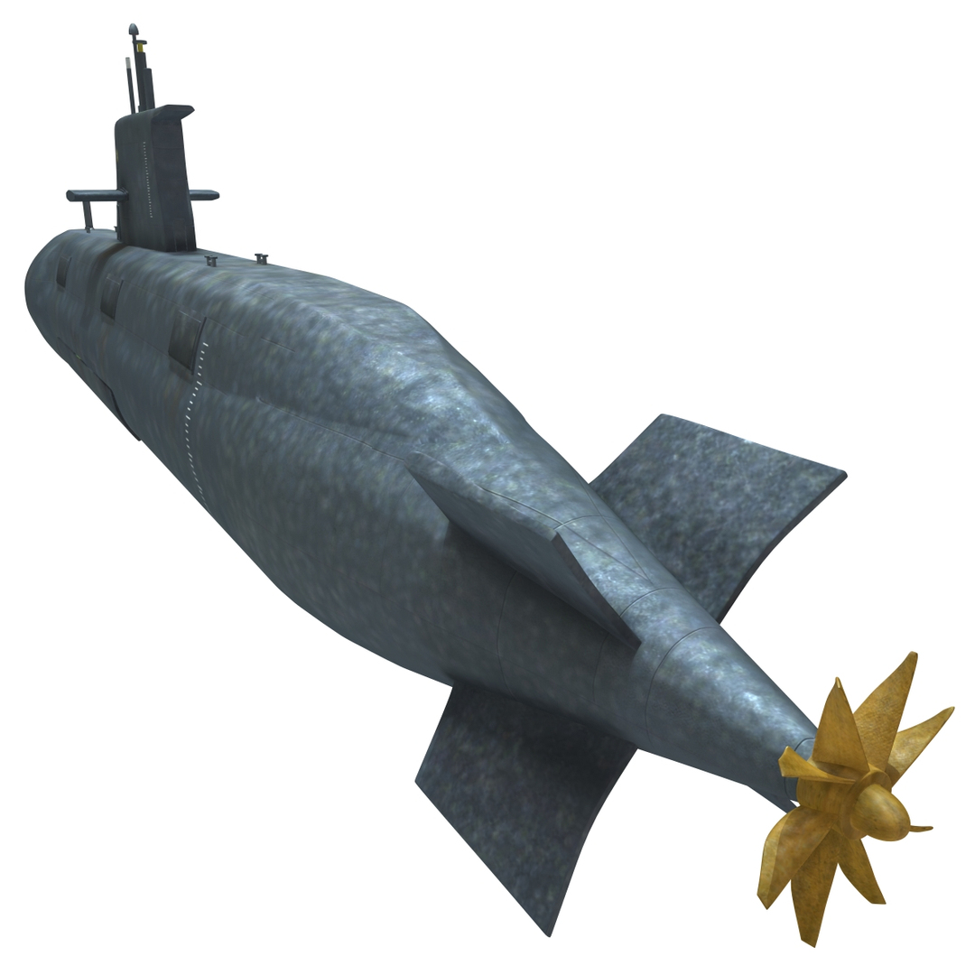 collins class submarine 3d lwo